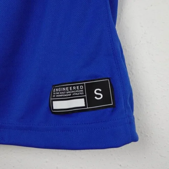 Nike Dri-Fit Basketball Jersey Shirt Women's Size S Blue Activewear Tank Top - Picture 3 of 9